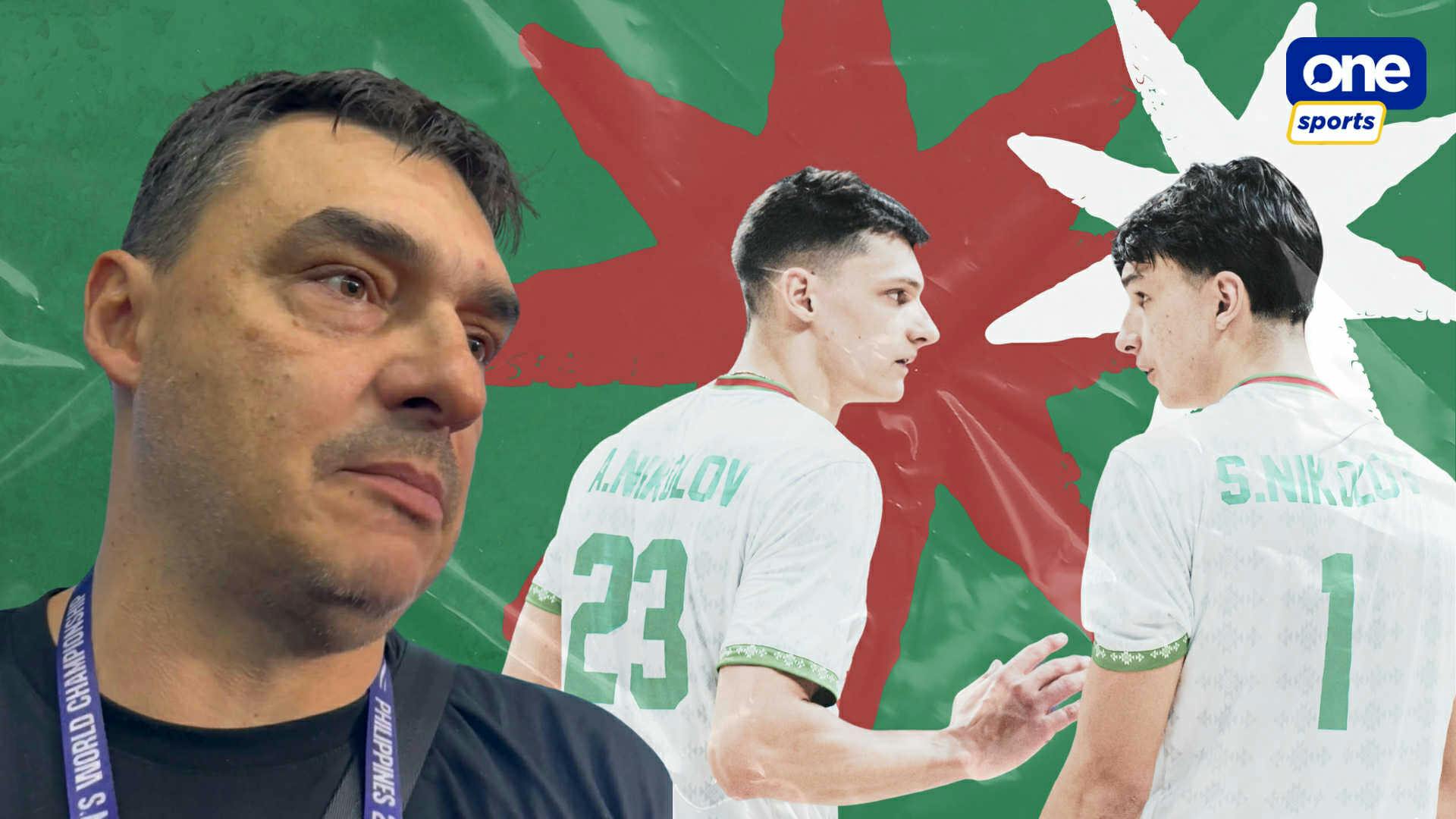Vladimir Nikolov beams with pride for Bulgaria